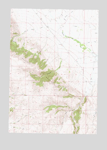 Price Creek, MT USGS Topographic Map