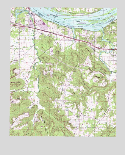 Pride, AL USGS Topographic Map