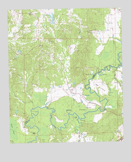 Big Black, MS USGS Topographic Map