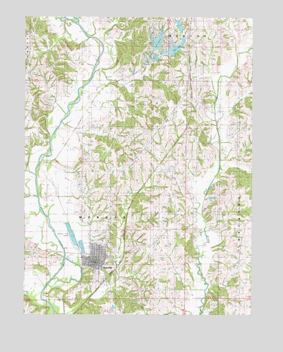 Princeton, MO USGS Topographic Map