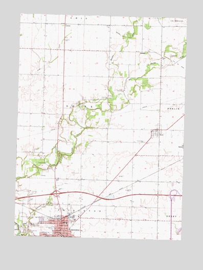 Princeton North, IL USGS Topographic Map