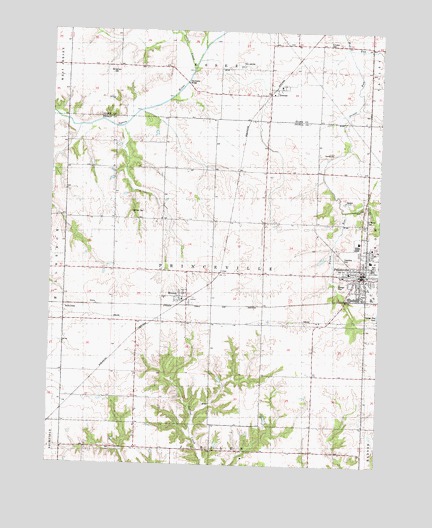 Princeville, IL USGS Topographic Map