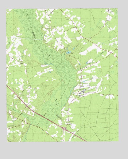 Pringletown, SC USGS Topographic Map