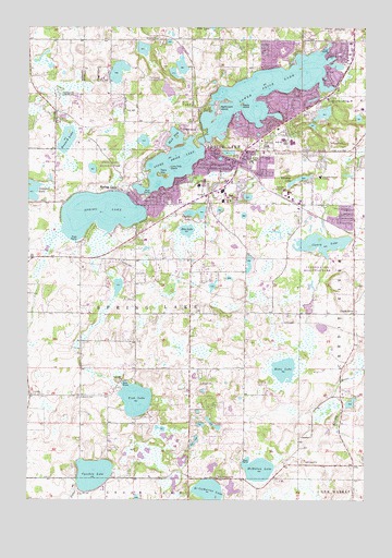 Prior Lake, MN USGS Topographic Map