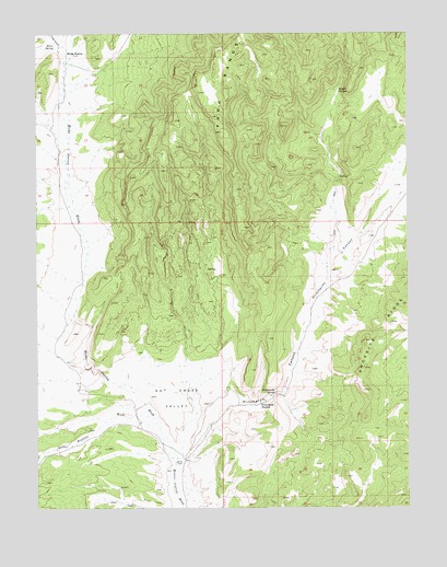 Pritchards Station, NV USGS Topographic Map
