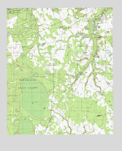 Privateer, SC USGS Topographic Map