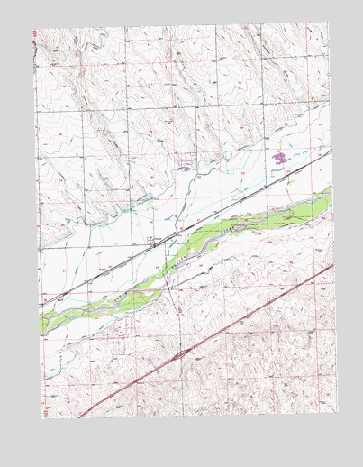 Proctor, CO USGS Topographic Map