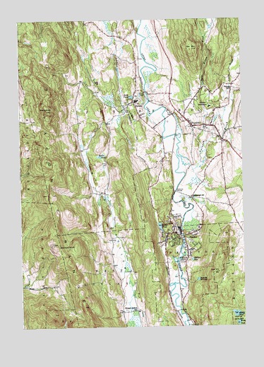 Proctor, VT USGS Topographic Map