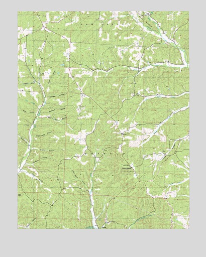 Proctor Creek, MO USGS Topographic Map