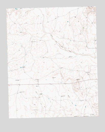 Proctor Ranch, TX USGS Topographic Map