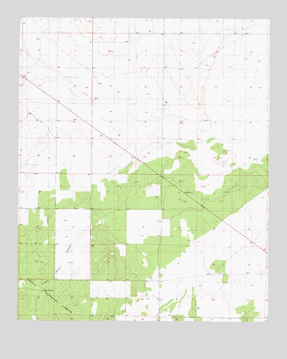 Progresso NE, NM USGS Topographic Map