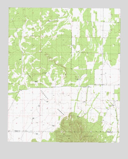Progresso SE, NM USGS Topographic Map