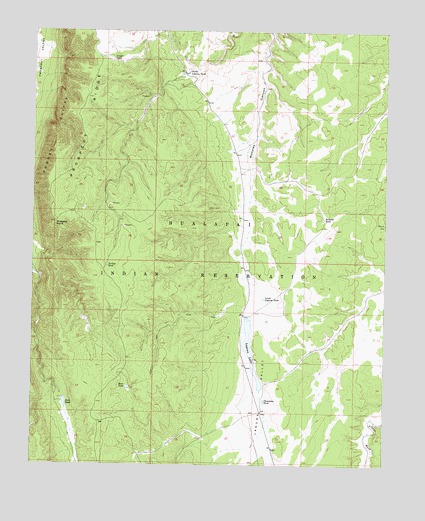 Prospect Point, AZ USGS Topographic Map