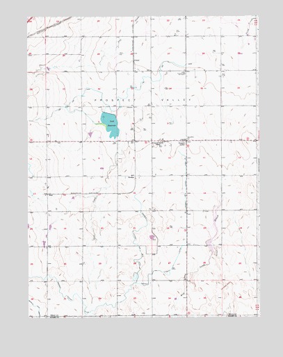 Prospect Valley, CO USGS Topographic Map