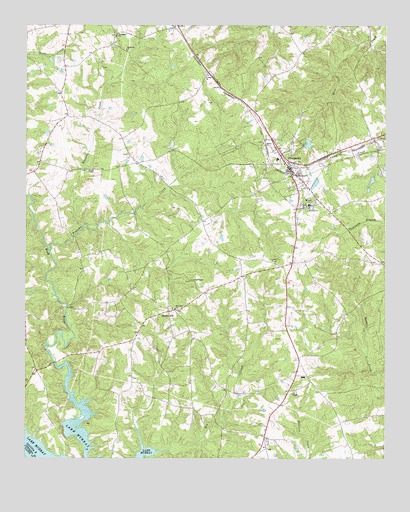 Prosperity, SC USGS Topographic Map