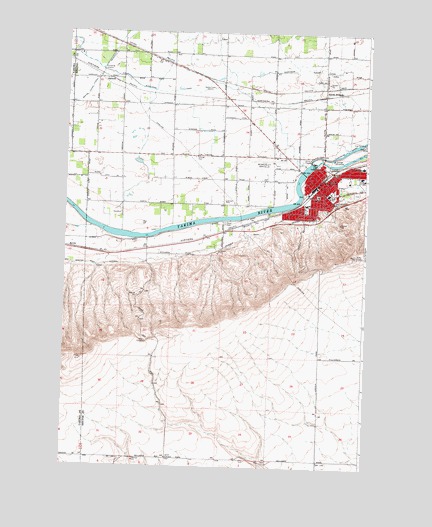 Prosser, WA USGS Topographic Map