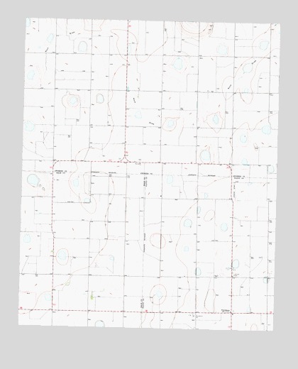 Providence, TX USGS Topographic Map