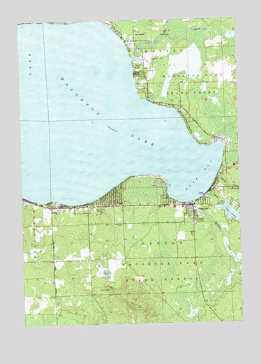 Prudenville, MI USGS Topographic Map