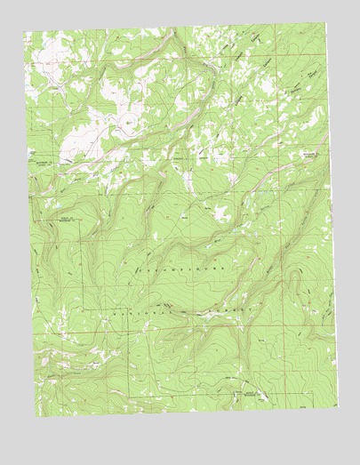 Pryor Creek, CO USGS Topographic Map