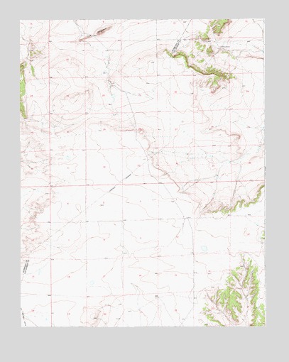 Pryor SE, CO USGS Topographic Map