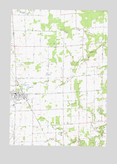 Pulaski, WI USGS Topographic Map