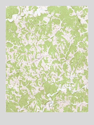 Pullman, WV USGS Topographic Map