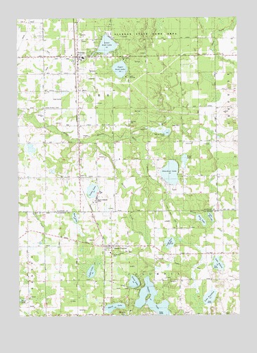 Pullman, MI USGS Topographic Map