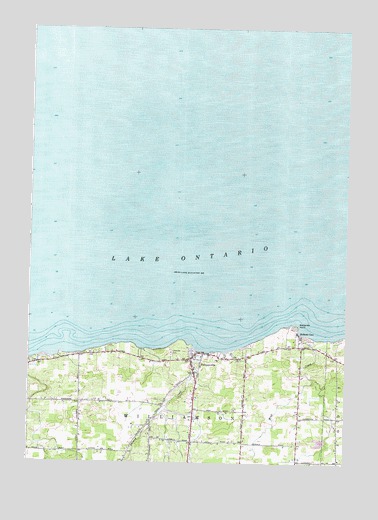 Pultneyville, NY USGS Topographic Map
