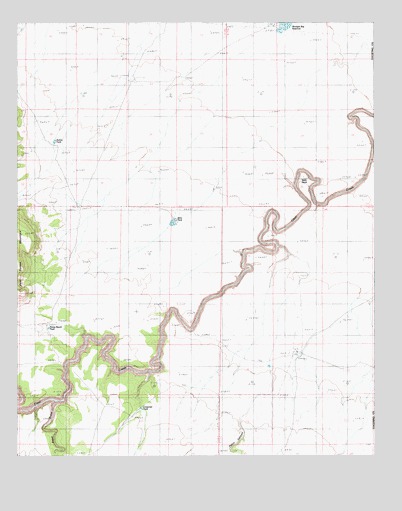 Pump Ranch Tank, AZ USGS Topographic Map