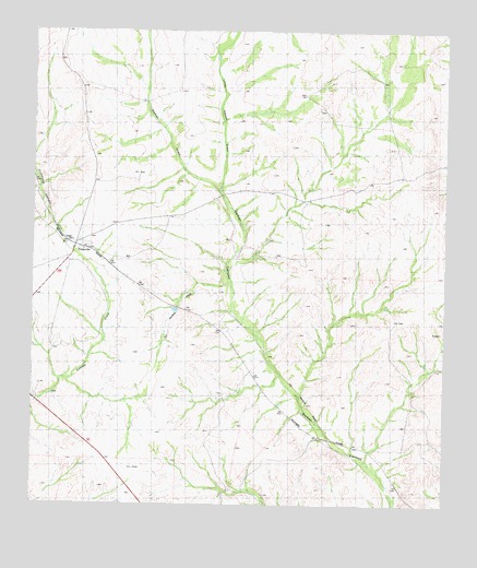 Pumpville, TX USGS Topographic Map