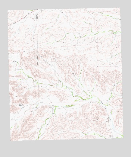 Big Canyon Ranch, TX USGS Topographic Map
