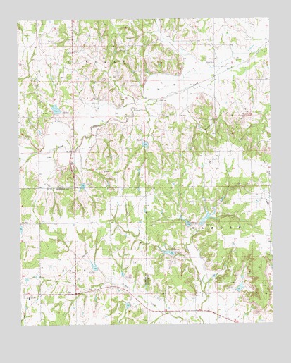 Purdy, OK USGS Topographic Map