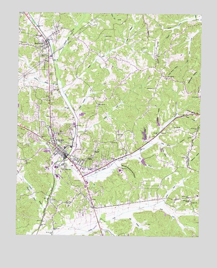 Purdy, TN USGS Topographic Map