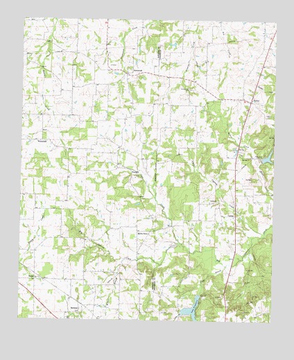 Purley, TX USGS Topographic Map