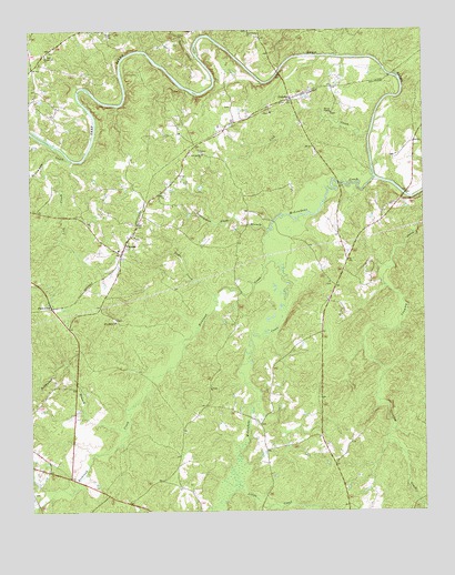 Putnam, NC USGS Topographic Map