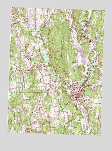 Putnam, CT USGS Topographic Map