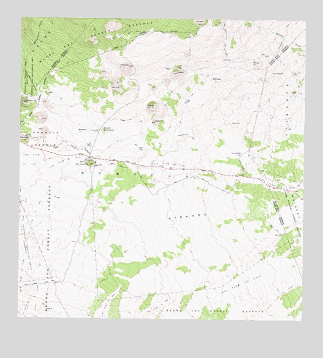 Puuoo, HI USGS Topographic Map