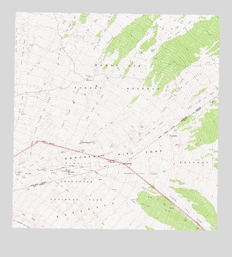 Puuulaula, HI USGS Topographic Map