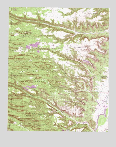 Puye, NM USGS Topographic Map