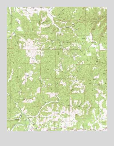 Pyatt, AR USGS Topographic Map