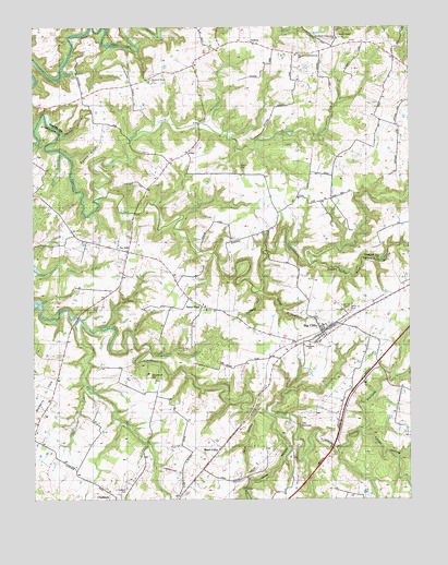 Big Clifty, KY USGS Topographic Map