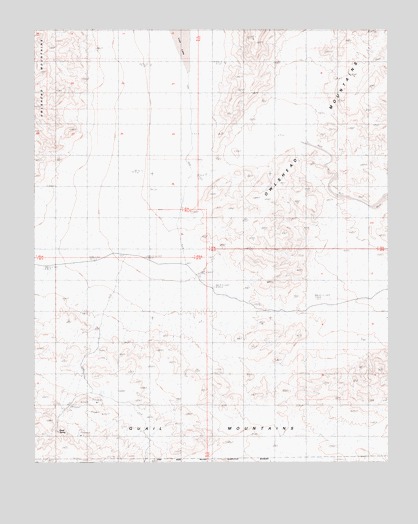 Quail Spring, CA USGS Topographic Map