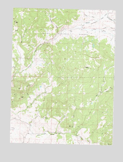 Quaker Mountain, CO USGS Topographic Map