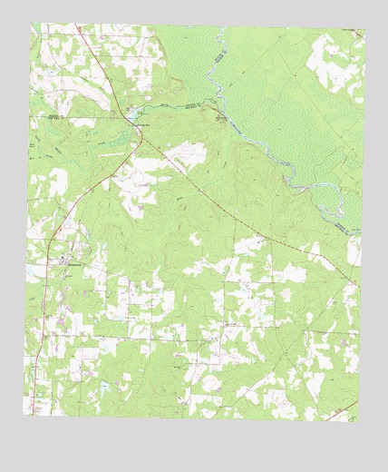 Queensland, GA USGS Topographic Map