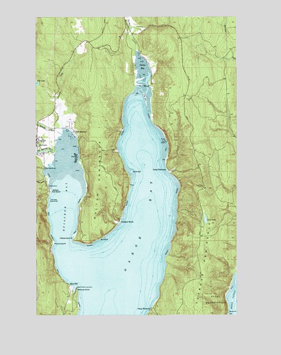 Quilcene, WA USGS Topographic Map
