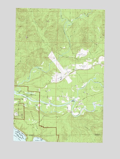 Quillayute Prairie, WA USGS Topographic Map