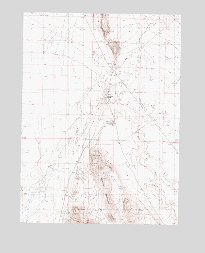 Quinn River Crossing, NV USGS Topographic Map