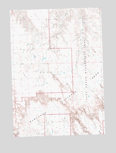 Quinn Table SW, SD USGS Topographic Map