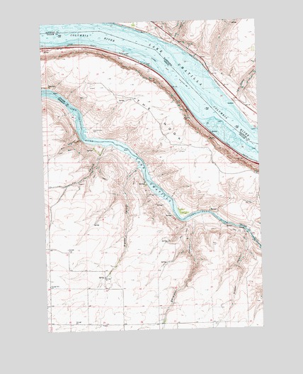 Quinton, OR USGS Topographic Map