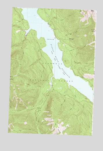 Quintonkon, MT USGS Topographic Map